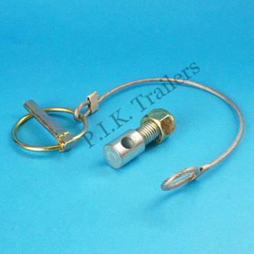 8mm Lynch Pin & Cable with Lug