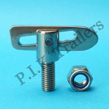 Antiluce M12x25mm & Nut Stainless Steel