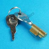 Brass Barrel Lock for Erde Trailers