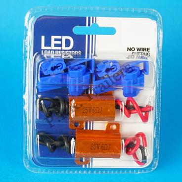 LED Load Resistor - Pack of 2
