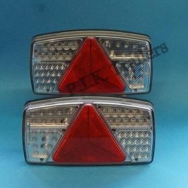 LED 6 Function Combination Lamps - Pair