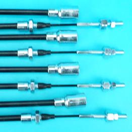 Twin Axle Long Life Brake Cable Set for Ifor Williams TA5GHD 12' after 1996