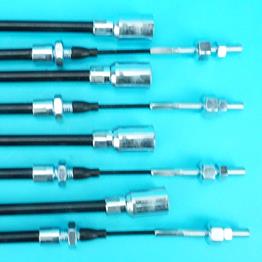 Twin Axle Long Life Brake Cable Set for Ifor Williams TA5GHD 14' after 1996