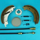 Brake Shoes & Long Life Cables with Hub Nuts & Caps for Ifor Williams HB505