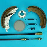 Brake Shoes & Long Life Cables with Hub Nuts & Caps for Ifor Williams LT146G