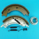 Triple Axle Set of Brake Shoes with Hub Nuts for TB5.5M/Tri
