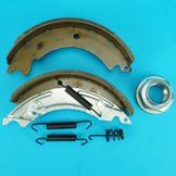 Triple Axle Set of Brake Shoes with Hub Nuts for TB5M/Tri