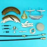 Brake Shoes & Long Life Cables with Compensator & Service Kit for LM125G - 2,700kg