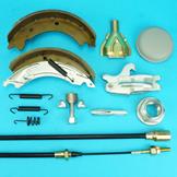 Brake Shoes & Long Life Cables with Service Kit for Ifor Williams LT105G