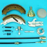 Brake Shoes & Long Life Cables with Service Kit for Ifor Williams LT146G