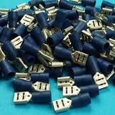 Spade Connectors - Blue - Pack of 50