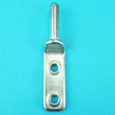 Gudgeon Hinge Pin - Bolt-on - Zinc Plated
