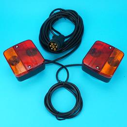 Quick-Fit Magnetic Lamps with 10m Cable
