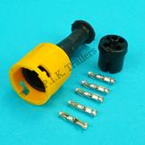 AJBA Replacement 5 Pin Plug - Yellow
