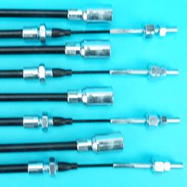 Twin Axle Long Life Brake Cable Set for Ifor Williams LM166G after 1996